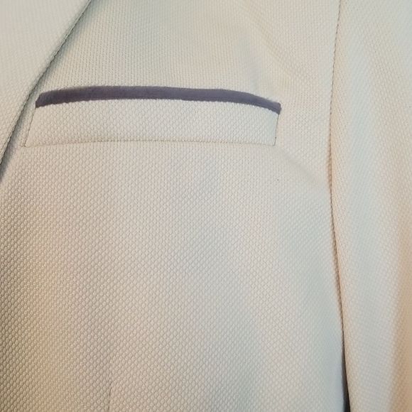 David.Ann Fashion Butter Cup Textured One Button Blazer NWOT Sz. Large - Picture 4 of 14